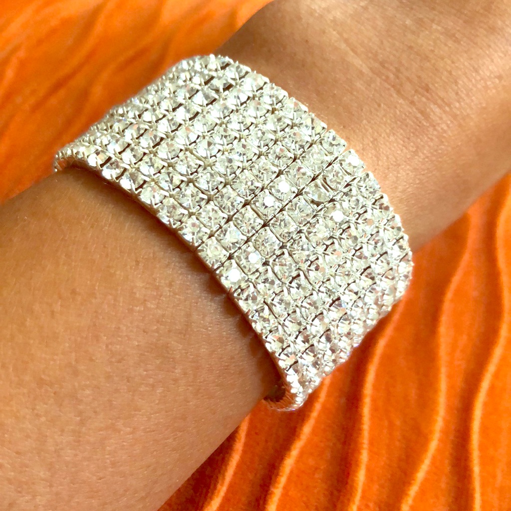 Rhinestone Stretch Bracelet